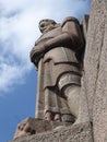 Detail of figure on the VoÃËlkerschlachtdenkmal, Leipzig Royalty Free Stock Photo